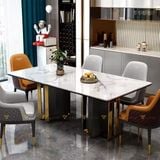 Bàn ăn mặt đá cao cấp Theodora