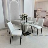 Ghế ăn bọc da cao cấp Erica