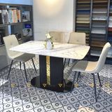 Bàn ăn mặt đá Pillar (không gồm ghế)