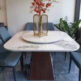 Bàn ăn mặt đá vuông thông minh Cypher (không gồm ghế)