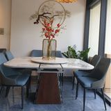 Bàn ăn mặt đá vuông thông minh Cypher (không gồm ghế)