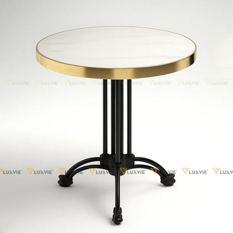 Bàn tròn mặt đá chân sắt DPBV29A(không ghế)