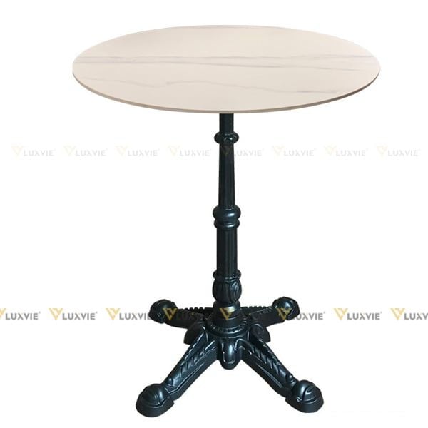 Bàn tròn mặt đá chân sắt DPBV30(không ghế)