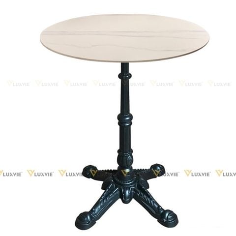 Bàn tròn mặt đá chân sắt DPBV30(không ghế)