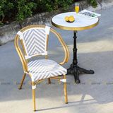 Bàn tròn mặt đá chân sắt DPBV30A(không ghế)