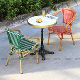 Bàn tròn mặt đá chân sắt DPBV30A(không ghế)