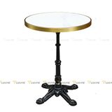 Bàn tròn mặt đá chân sắt DPBV30A(không ghế)