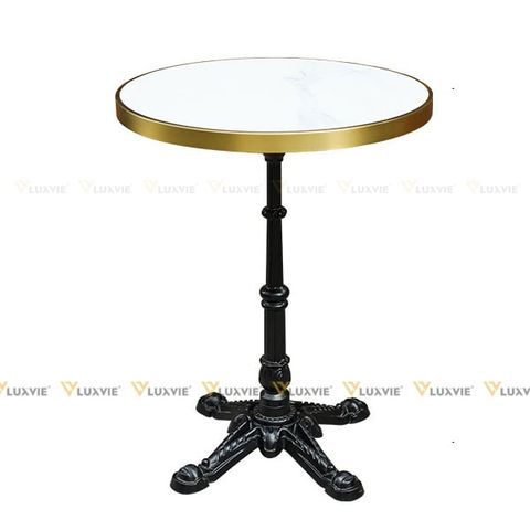 Bàn tròn mặt đá chân sắt DPBV30A(không ghế)