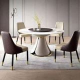 Bàn ăn tròn 2 mặt đá xoay Melisa (không gồm ghế)