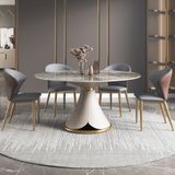 Bàn ăn tròn 2 mặt đá xoay Melisa (không gồm ghế)