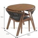 bộ bàn ghế ban công