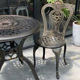 Bàn nhôm đúc ngoài trời BND80N1 (không gồm ghế)