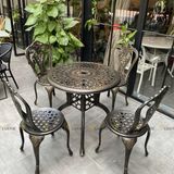 Bàn nhôm đúc ngoài trời BND80N1 (không gồm ghế)