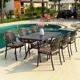 Bộ bàn ghế nhôm ngoài trời DPBV08 + Ghế DPAV4