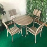 Bộ bàn ghế sân vườn DPBV20A + Ghế DPAV10