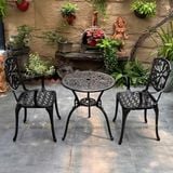 bàn nhôm đúc ngoài trời sân vườn