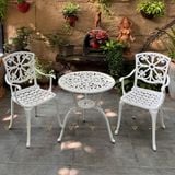 Ghế ngoài trời nhôm đúc GN29