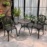 bàn nhôm đúc ngoài trời sân vườn