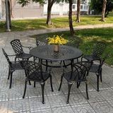 Bàn nhôm đúc ngoài trời sân vườn