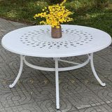 Bàn nhôm đúc ngoài trời sân vườn