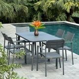 bàn nhôm đúc sân vườn ngoài trời