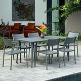 bàn nhôm đúc sân vườn ngoài trời