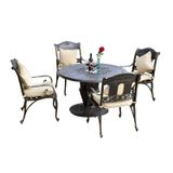 Bàn nhôm đúc ngoài trời BN07N (không gồm ghế)