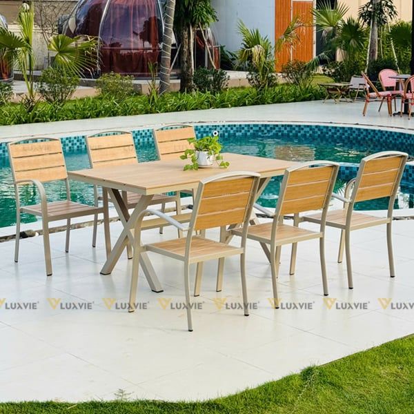 Bàn sân vườn LU1061T (không gồm ghế)
