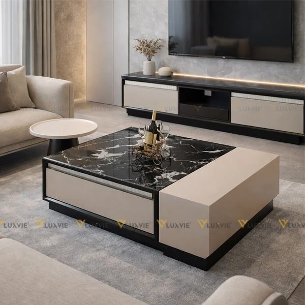 Bàn trà đôi AD539