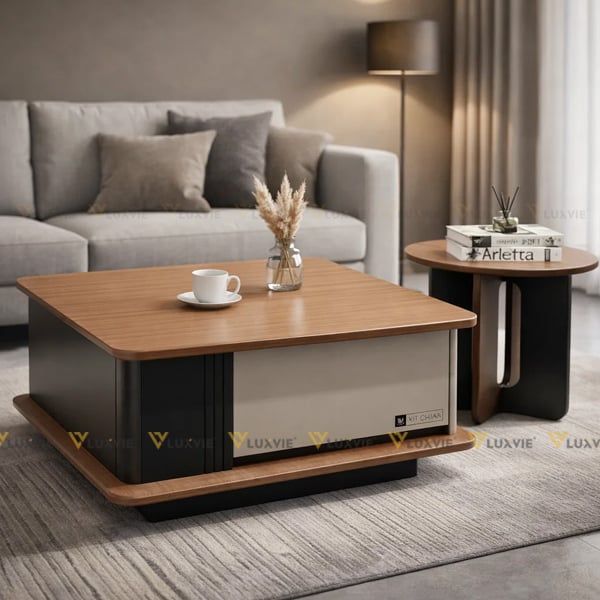 Bàn trà đôi AD288