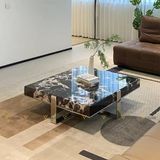 Bàn trà đôi vuông AD204