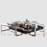 Bàn trà đôi vuông AD204