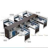 Cụm Bàn văn phòng TKCBX (Không gồm ghế)