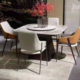 Bàn ăn mặt đá vuông thông minh Cypher (không gồm ghế)