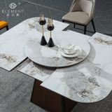 Bàn ăn mặt đá vuông thông minh Cypher (không gồm ghế)