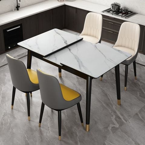 Bàn ăn mặt đá thông minh Plato (Không gồm ghế)