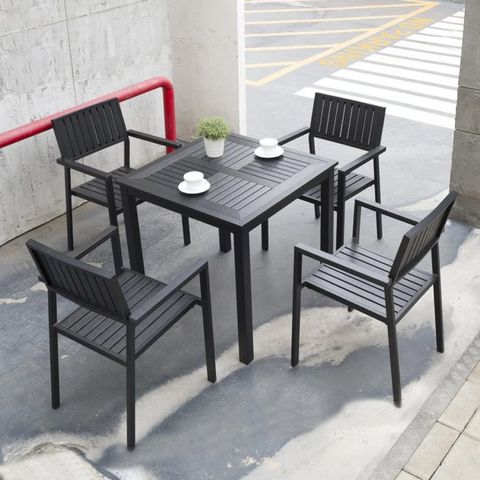 bàn ghế ngoài trời sân vườn polywood luxvie