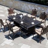 Bàn nhôm đúc ngoài trời HPBN55 (không gồm ghế)