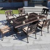 Bàn nhôm đúc ngoài trời HPBN55 (không gồm ghế)