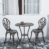 Ghế ngoài trời nhôm đúc GN12