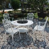 Bàn sân vườn có bếp than BN23 (không gồm ghế)