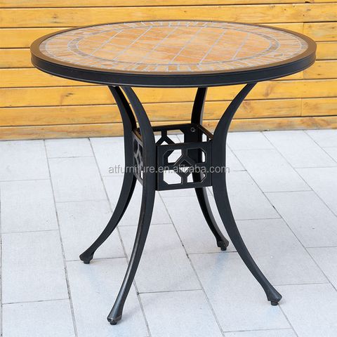 bàn nhôm đúc mặt đá