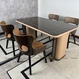 Bộ bàn ăn mặt đá Abellone