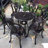 Bộ bàn ghế ban công LU6161 + Ghế LU6027C