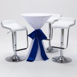 Bàn bar tròn chân trụ inox HSBT021 (không ghế)