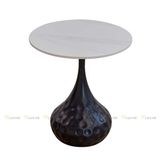 Bàn tròn trang trí mặt đá AM02