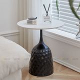 Bàn tròn trang trí mặt đá AM02