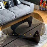 Bàn trà kính BTC04