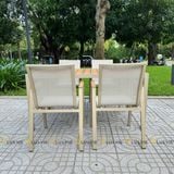 Bộ bàn ghế sân vườn LU1025T  + Ghế LU3036C