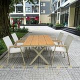 Bộ bàn ghế sân vườn LU1061T + Ghế LU3036C